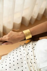 Brushed Gold Cuff