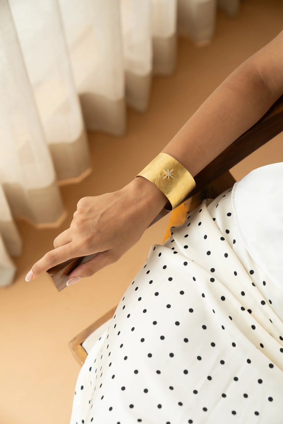 Brushed Gold Cuff