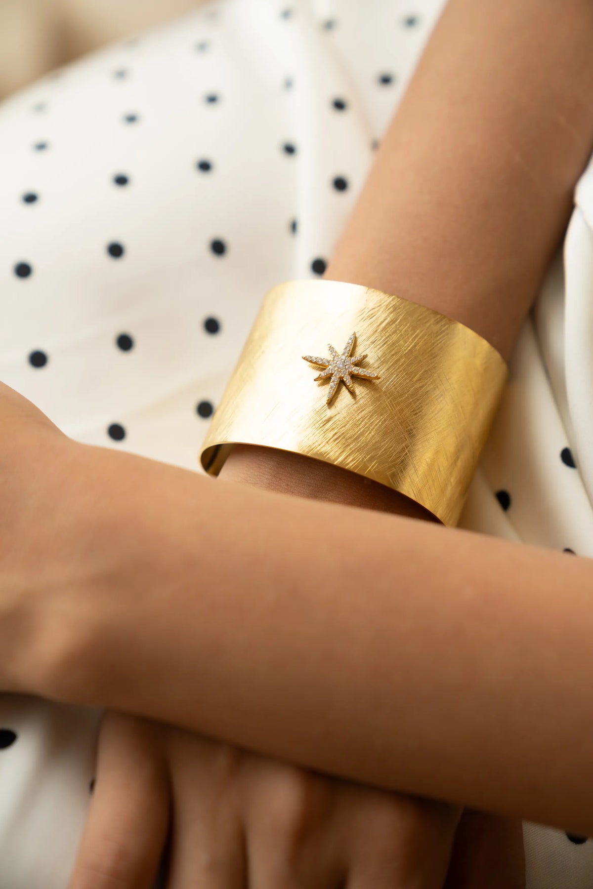Brushed Gold Cuff