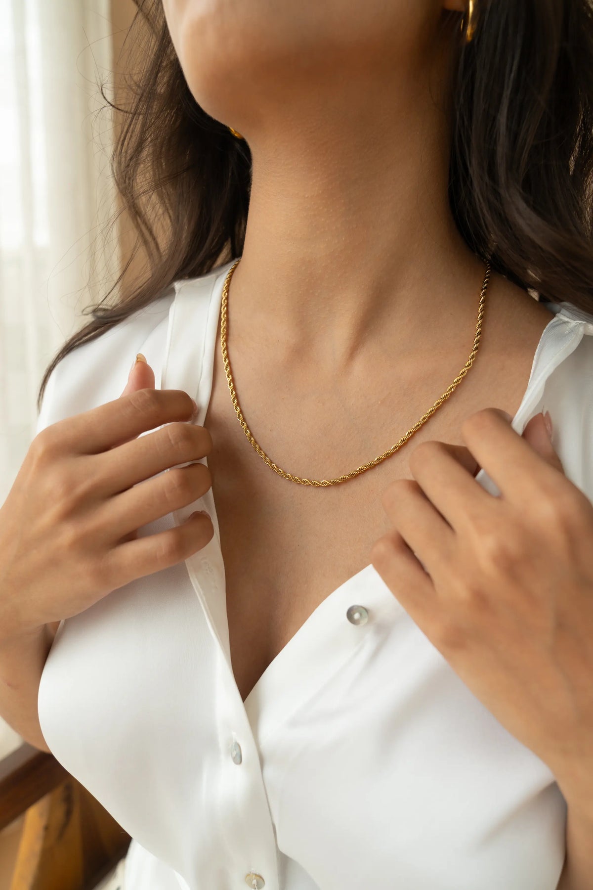 Twisted Rope Necklace