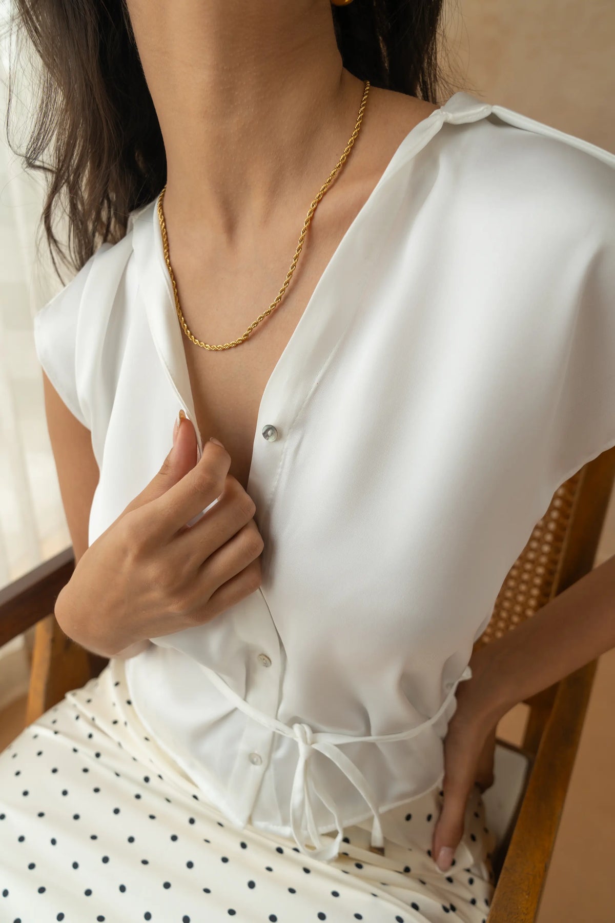 Twisted Rope Necklace