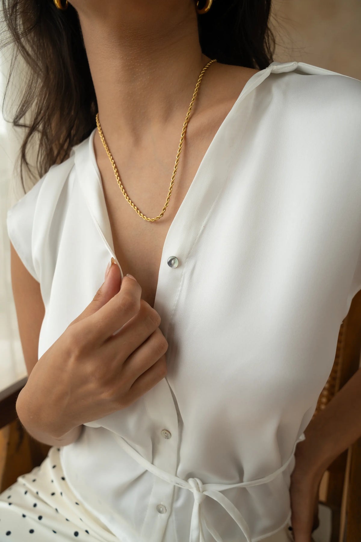 Twisted Rope Necklace