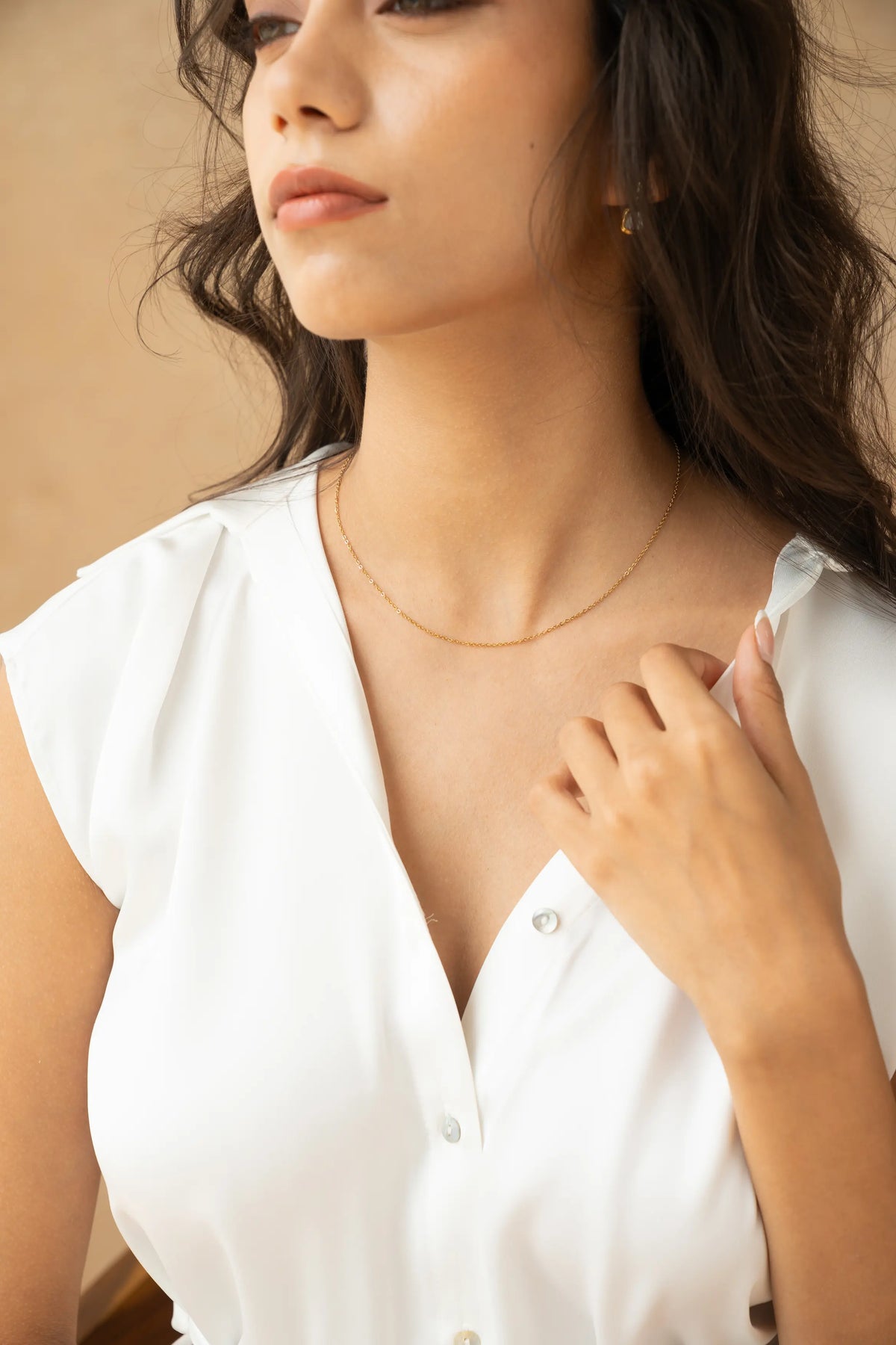 Dainty Cable Chain Necklace