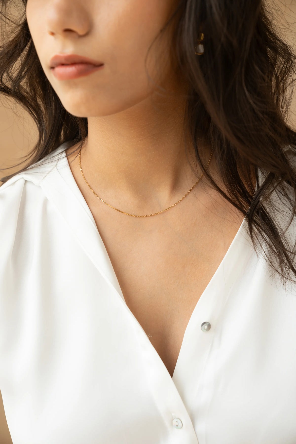 Dainty Cable Chain Necklace