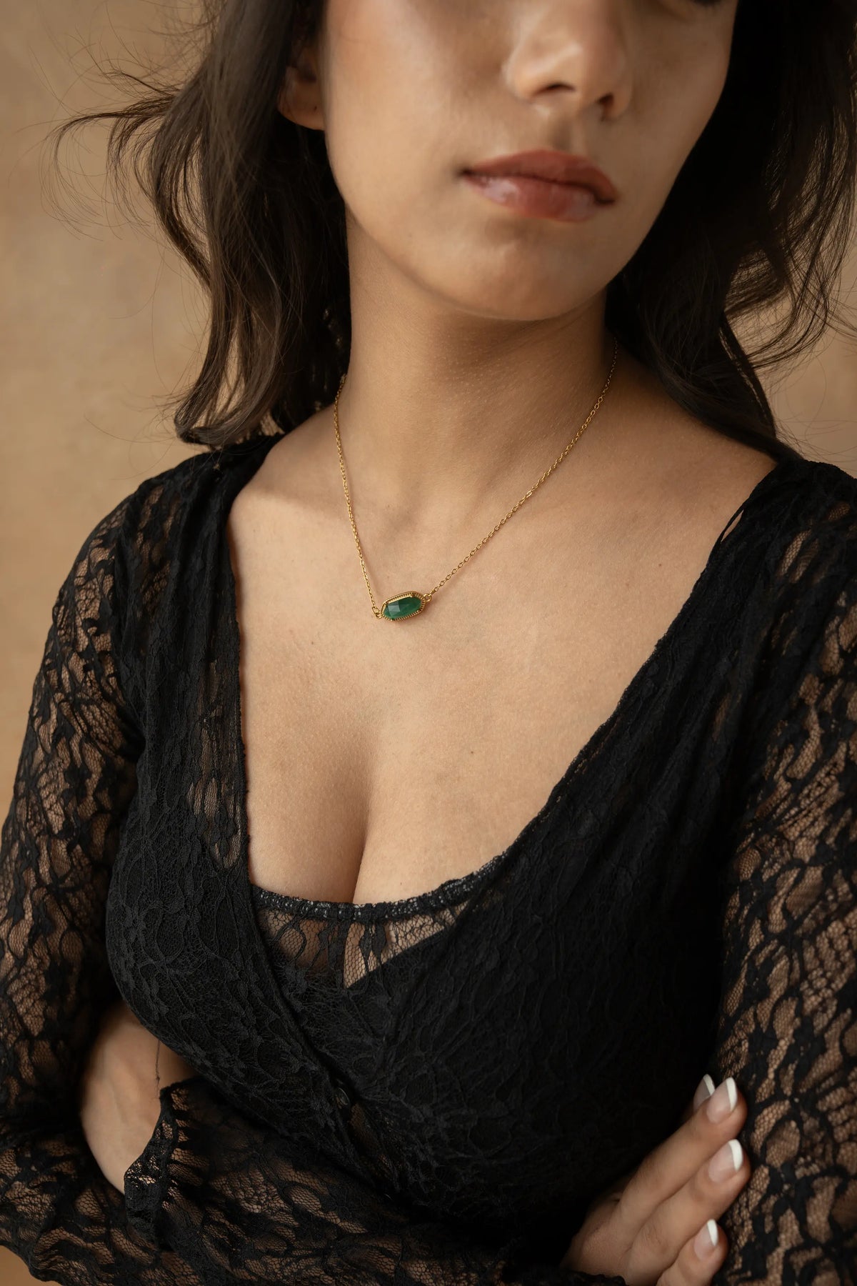 Green Stone Necklace