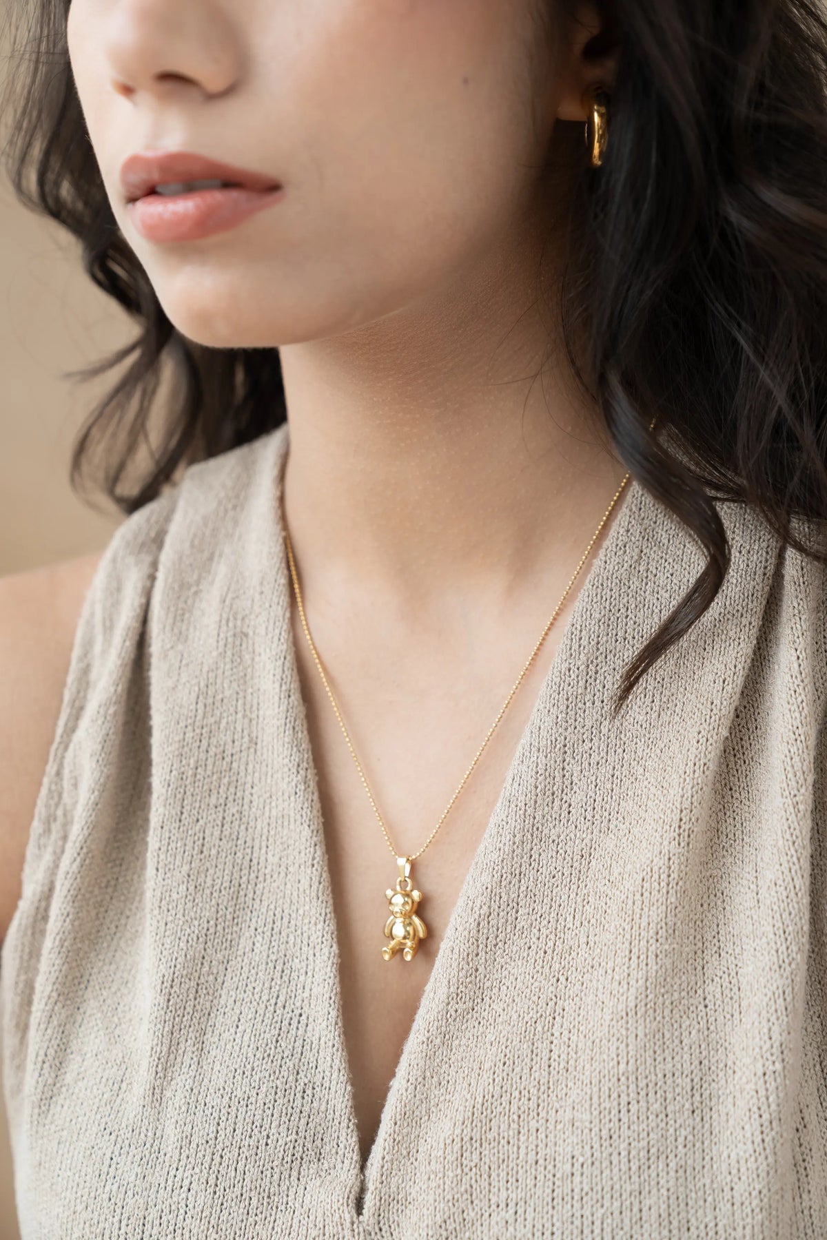 Teddy Bear Necklace