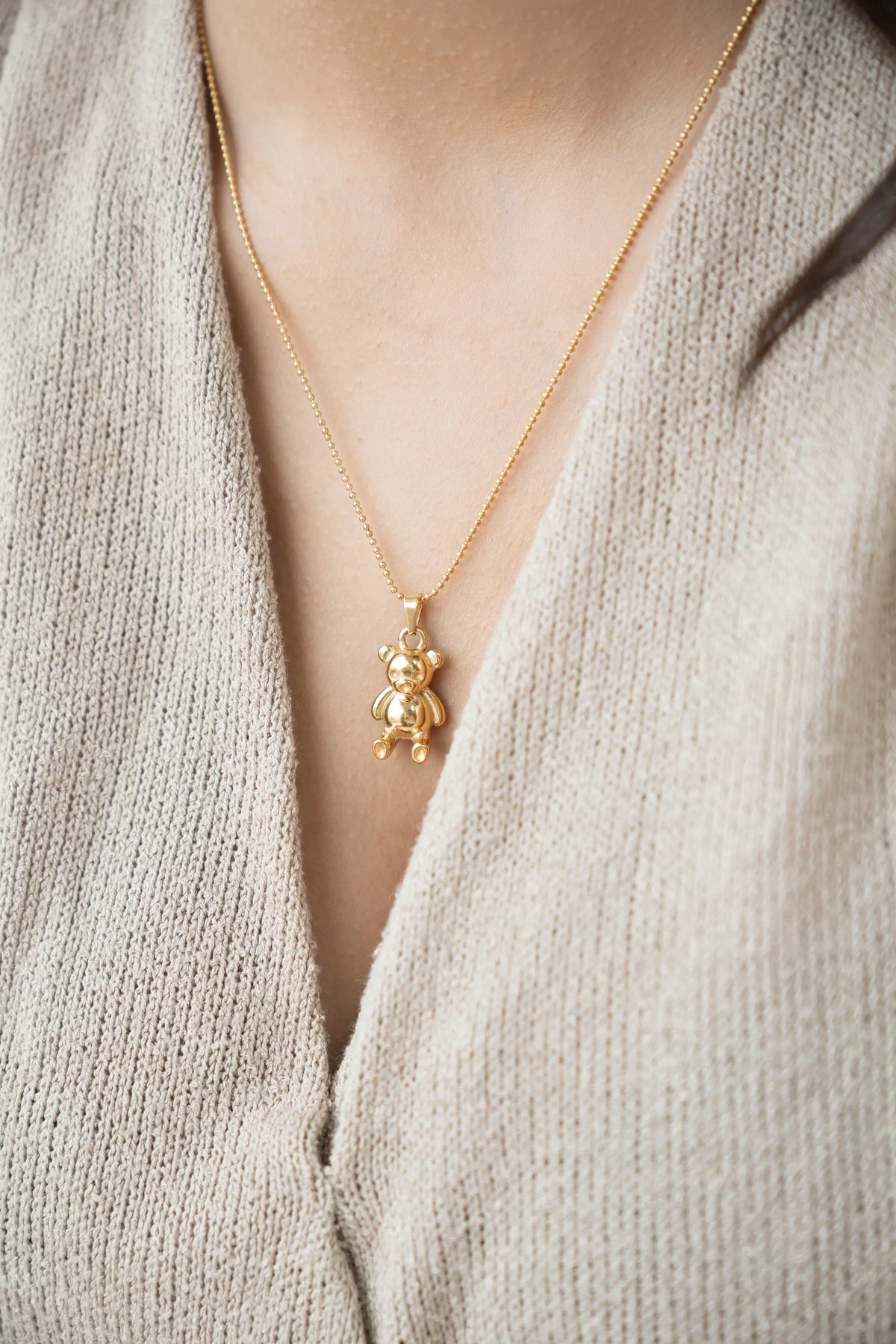Teddy Bear Necklace