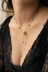 Panther Lariat Necklace
