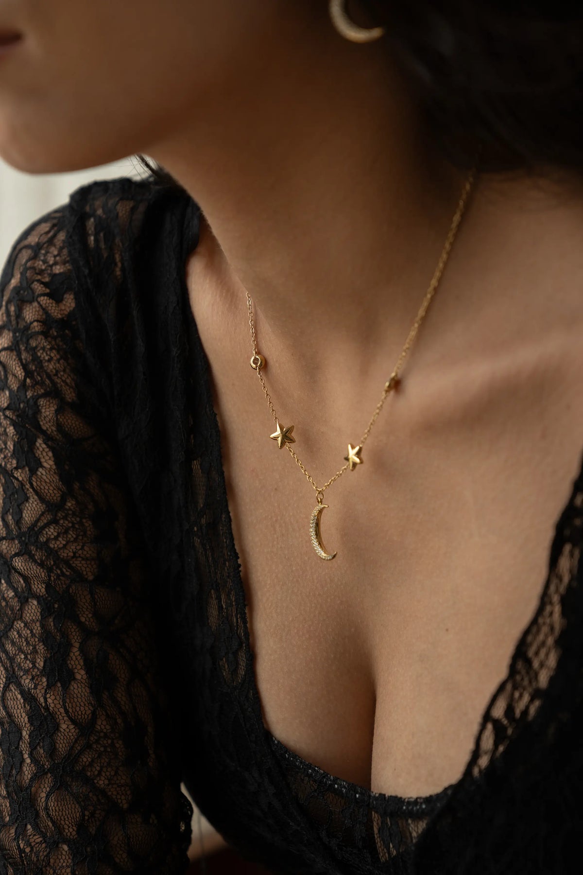 Crescent Moon Necklace
