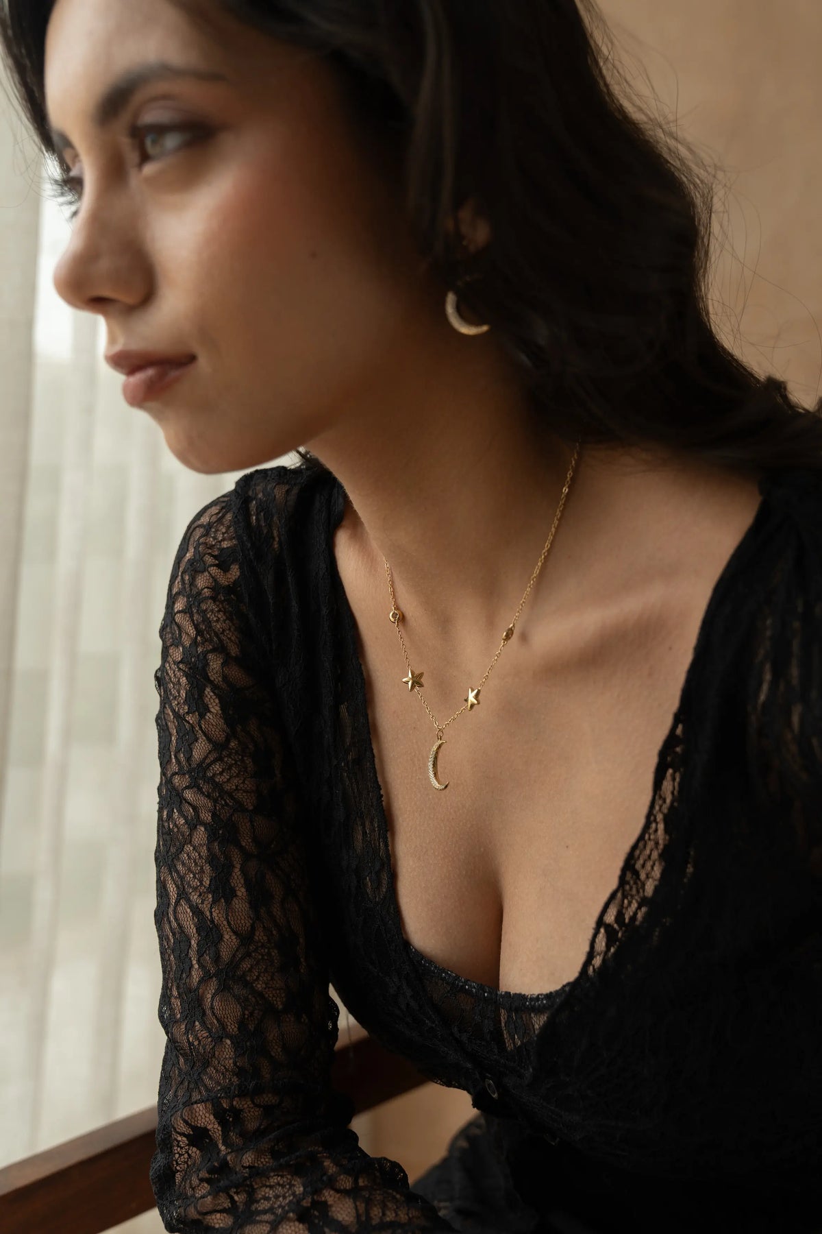 Crescent Moon Necklace