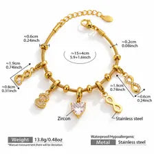 Infinity Charm Bracelet