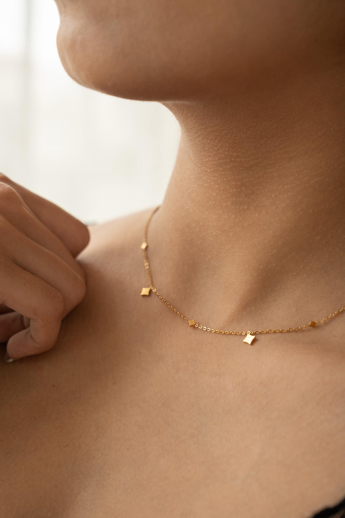Dainty Station Necklace