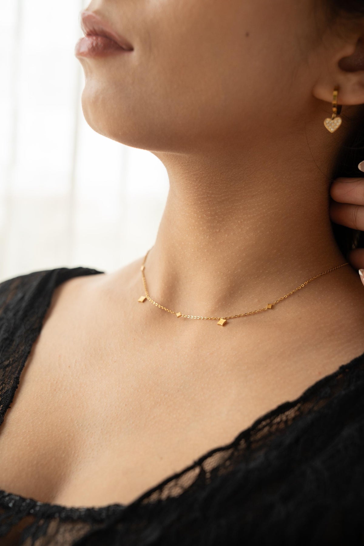 Dainty Station Necklace